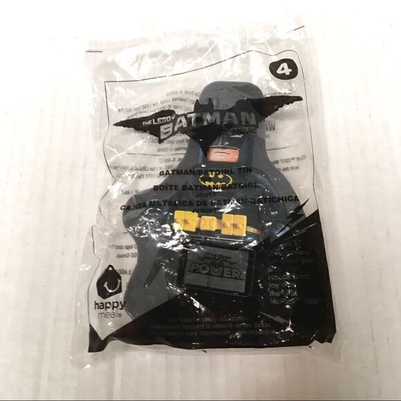 NIP McDonald’s Lego Batman #4 Batman/Batgirl tin - Picture 1 of 3